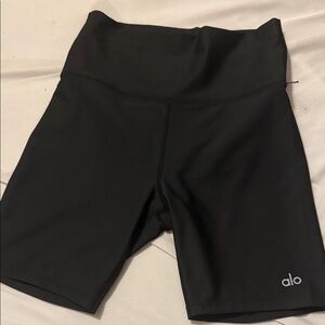 ALO Yoga Women's Black Bike Shorts